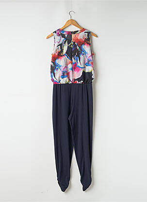 Combi-pantalon coupe fluide sans manche bleu VERA MONT femme