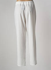Pantalon droit blanc PAUSE CAFE pour femme seconde vue