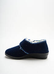 Chaussons/Pantoufles bleu WAPITI pour femme seconde vue