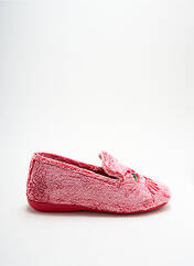 Chaussons/Pantoufles rouge WAPITI pour femme seconde vue