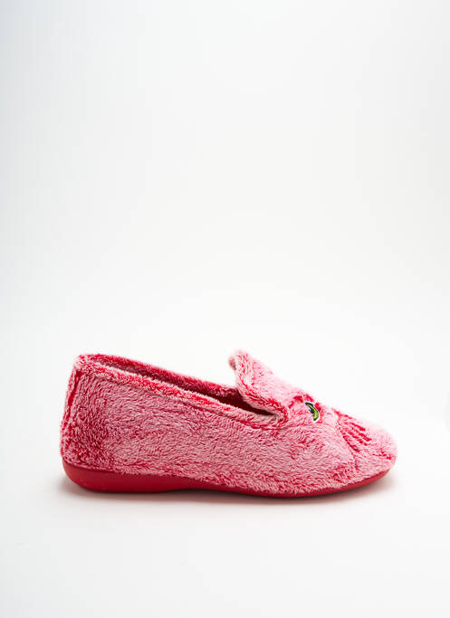 Chaussons/Pantoufles rouge WAPITI pour femme
