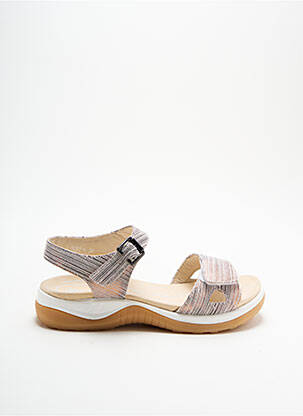 Sandales/Nu pieds beige G COMFORT pour femme
