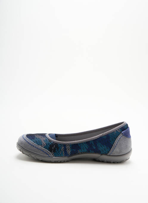 Ballerines bout rond talon plat jusqu'à 3cm bleu ROHDE femme