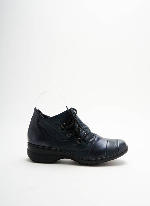 Bottines/Boots bleu RIEKER pour femme