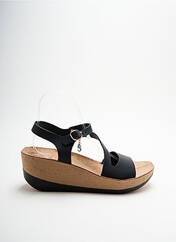 Sandales/Nu pieds noir FANTASY SANDALS pour femme seconde vue