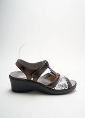 Sandales/Nu pieds gris ARIMA pour femme seconde vue