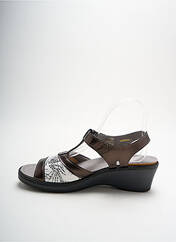 Sandales/Nu pieds gris ARIMA pour femme seconde vue