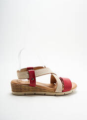 Sandales/Nu pieds rouge ARIMA pour femme seconde vue
