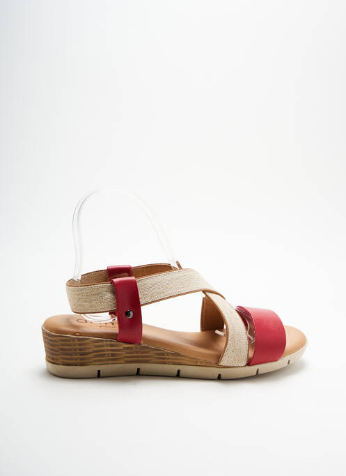 Sandales/Nu pieds rouge ARIMA pour femme