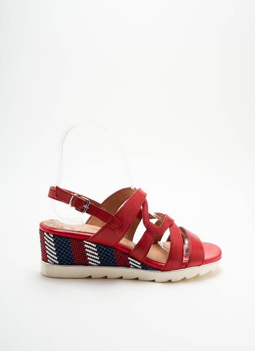 Sandales/Nu pieds rouge MARCO TOZZI pour femme