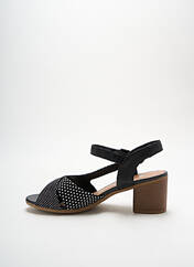 Sandales/Nu pieds noir REMONTE pour femme seconde vue
