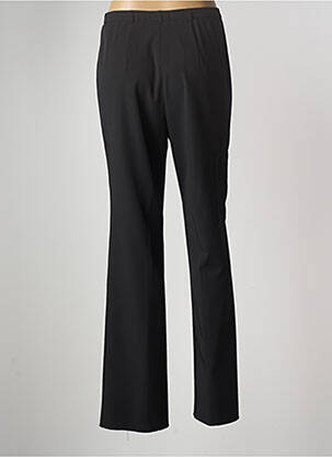 Pantalon large tissage popeline taille normale noir CHRISTIAN MARRY femme