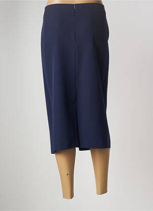 Jupe mi-longue taille normale bleu FRANCE RIVOIRE femme