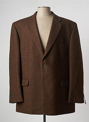 Manteau court poches sans capuche marron DIGEL homme