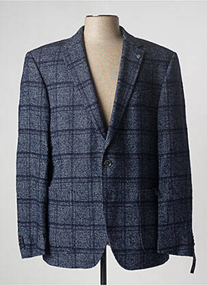Manteau court poches sans capuche bleu DIGEL homme