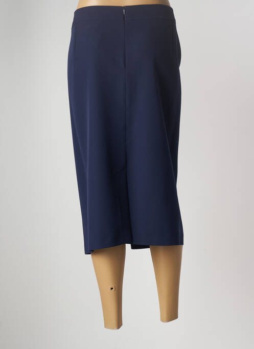 Jupe mi-longue bleu FRANCE RIVOIRE pour femme
