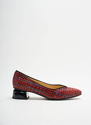 Ballerines type de semelle amortissante talon plat jusqu'à 3cm rouge BRUNATE femme