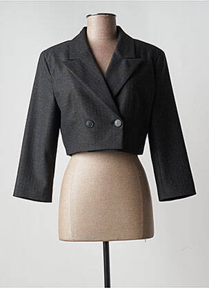 Blazer coupe cintrée gris PLEASE femme