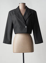 Blazer coupe cintrée gris PLEASE femme