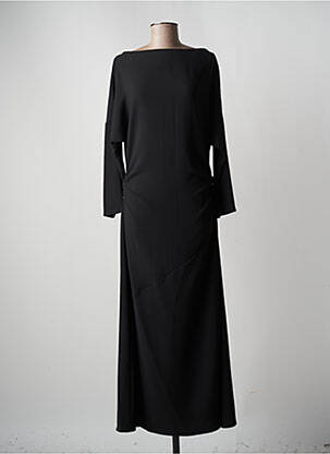 Robe longue noir IMPERIAL pour femme