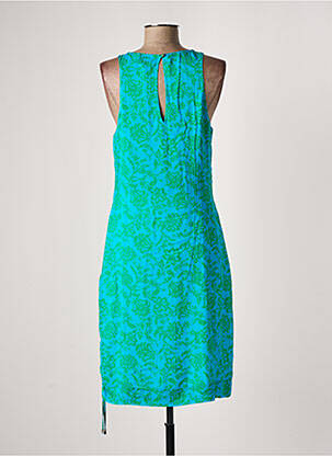Robe mi-longue sans manche sans manche bleu EVA KAYAN femme