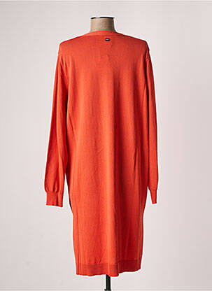 Gilet manches longues coupe cintrée orange WNT COLLECTION femme