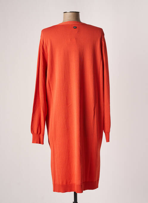 Gilet manches longues orange WNT COLLECTION pour femme