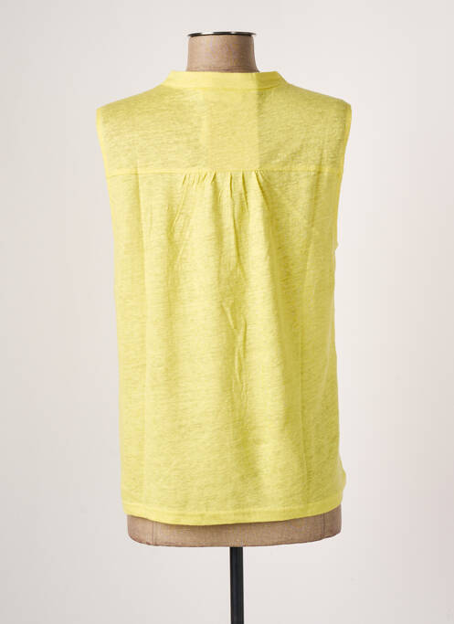 Débardeur jaune INDI & COLD pour femme