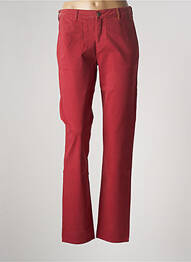 Pantalon droit stretch taille normale rouge COUTURIST femme