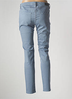 Pantalon slim skinny taille haute bleu COUTURIST femme