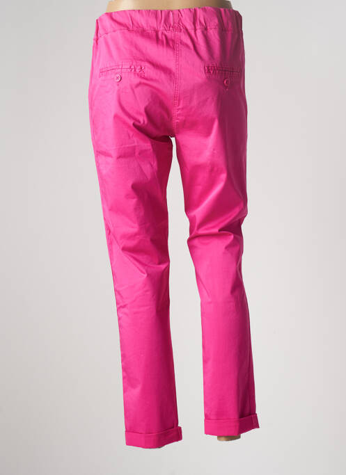 Pantalon chino rose PAKO LITTO pour femme