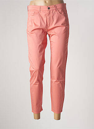 Pantalon 7/8 stretch taille normale orange COUTURIST femme