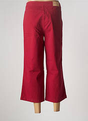 Pantalon 7/8 rouge INDI & COLD pour femme seconde vue