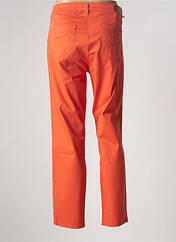 Pantalon droit orange COUTURIST pour femme seconde vue