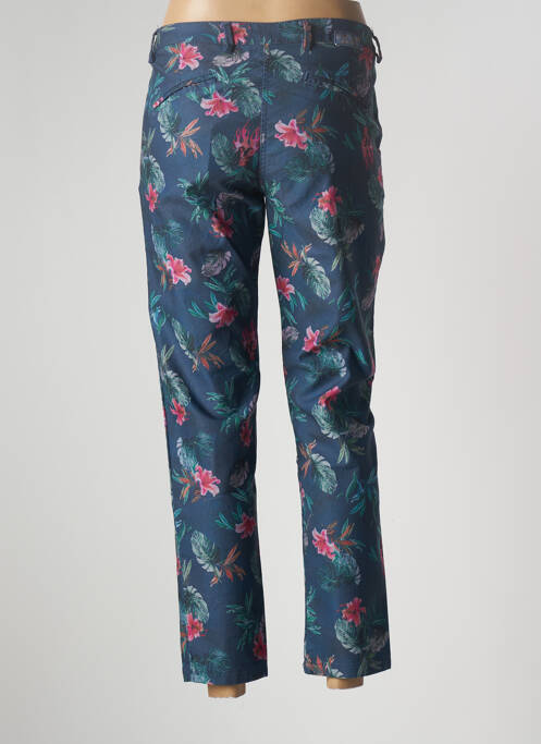 Pantalon droit bleu PAKO LITTO pour femme