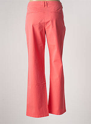 Pantalon large tissage popeline taille normale orange COUTURIST femme