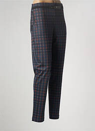 Pantalon slim stretch taille haute bleu LO! LES FILLES femme