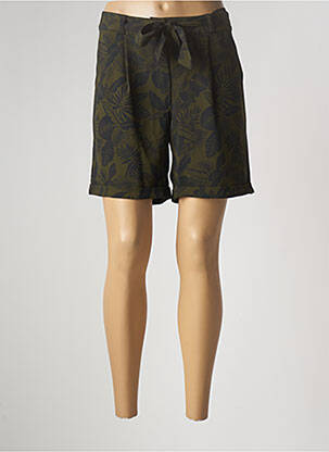 Short taille à pinces taille normale vert LE PETIT BAIGNEUR femme