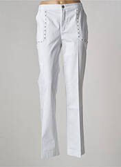 Pantalon droit blanc EVA KAYAN pour femme seconde vue
