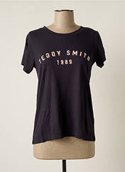 T-shirt bleu TEDDY SMITH pour femme seconde vue