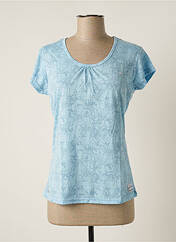 T-shirt bleu WANABEE pour femme seconde vue