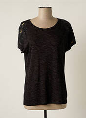 T-shirt noir TEDDY SMITH pour femme seconde vue