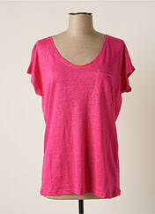 T-shirt rose TEDDY SMITH pour femme seconde vue