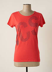 T-shirt rouge ASICS pour femme seconde vue
