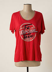 T-shirt rouge KAPORAL pour femme seconde vue