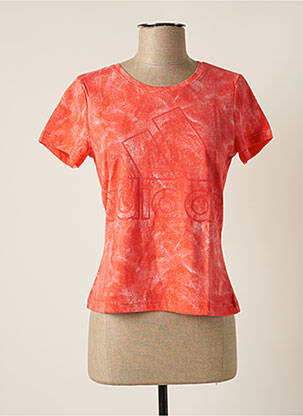 T-shirt orange ADIDAS pour fille