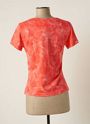T-shirt orange ADIDAS pour fille seconde vue