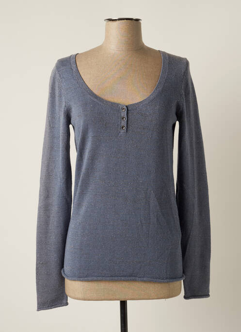 Pull gris TEDDY SMITH pour femme