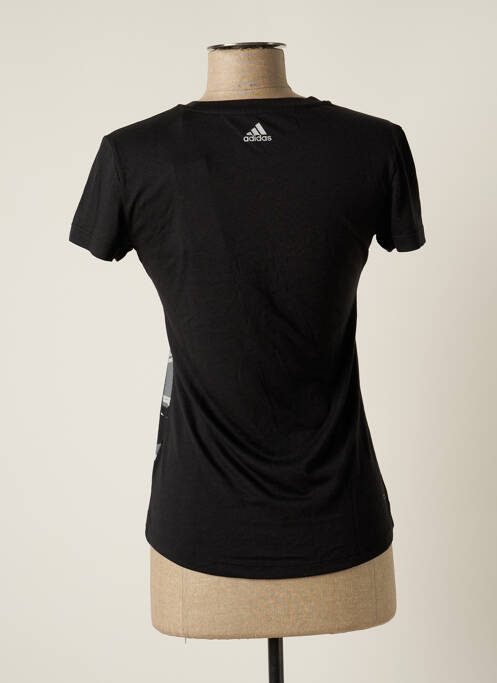 T-shirt noir ADIDAS pour femme