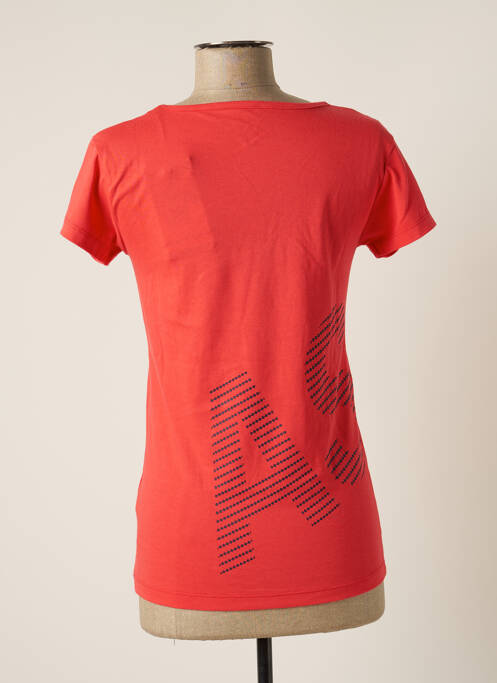 T-shirt rouge ASICS pour femme